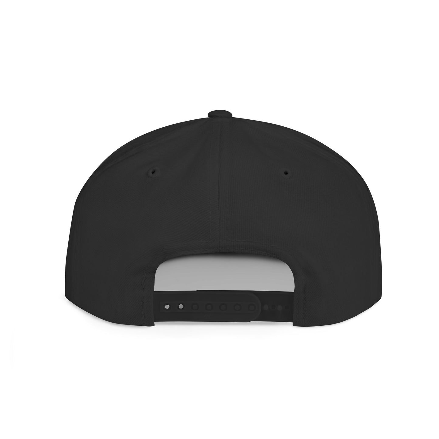Black cap on a white background
