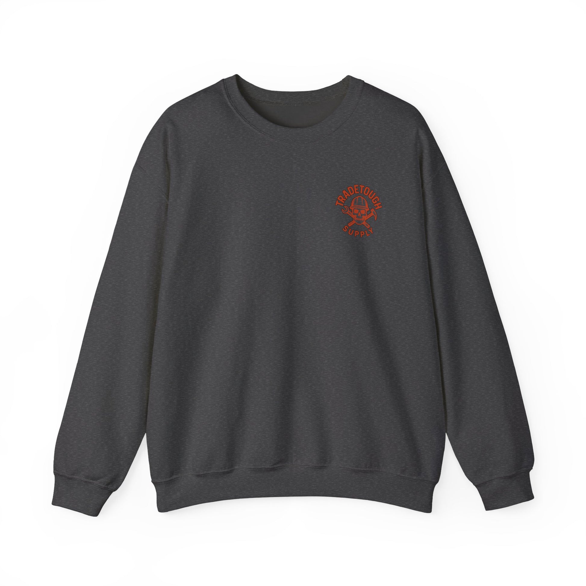 Bold graphic tradesman sweatshirt – unisex sizing and durable Gildan fabric

