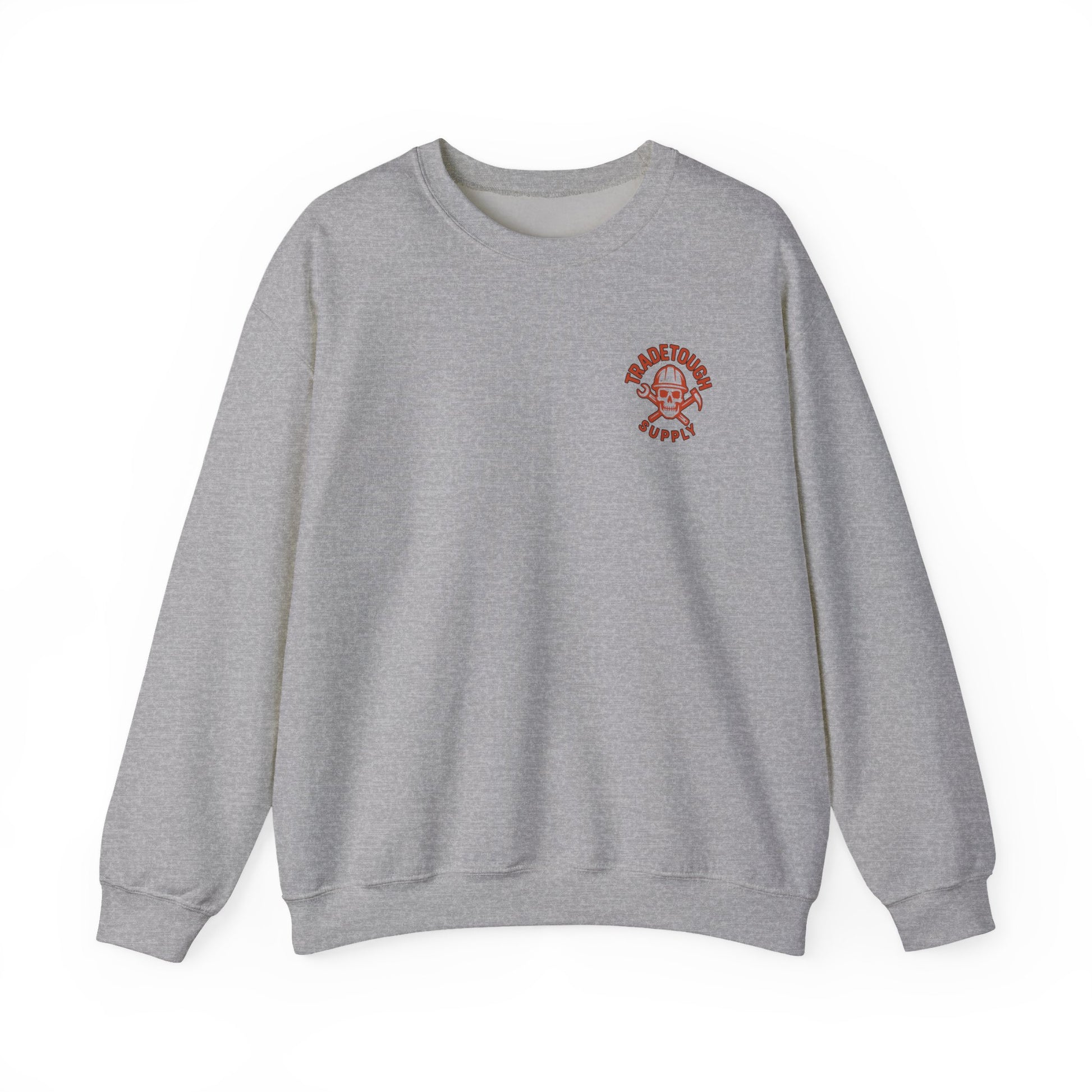 Crewneck sweatshirt with heavy-duty aesthetic – built for scaffolders and riggers


