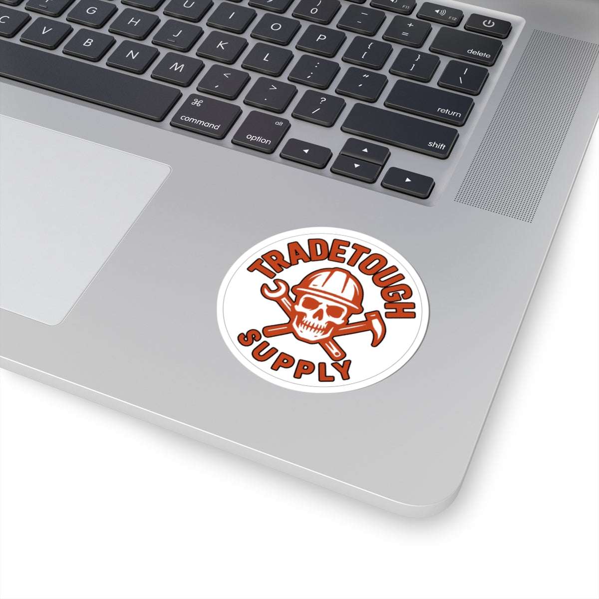 TradeTough Supply Logo Sticker – Durable Vinyl Decal for Toolboxes, Hardhats, and More