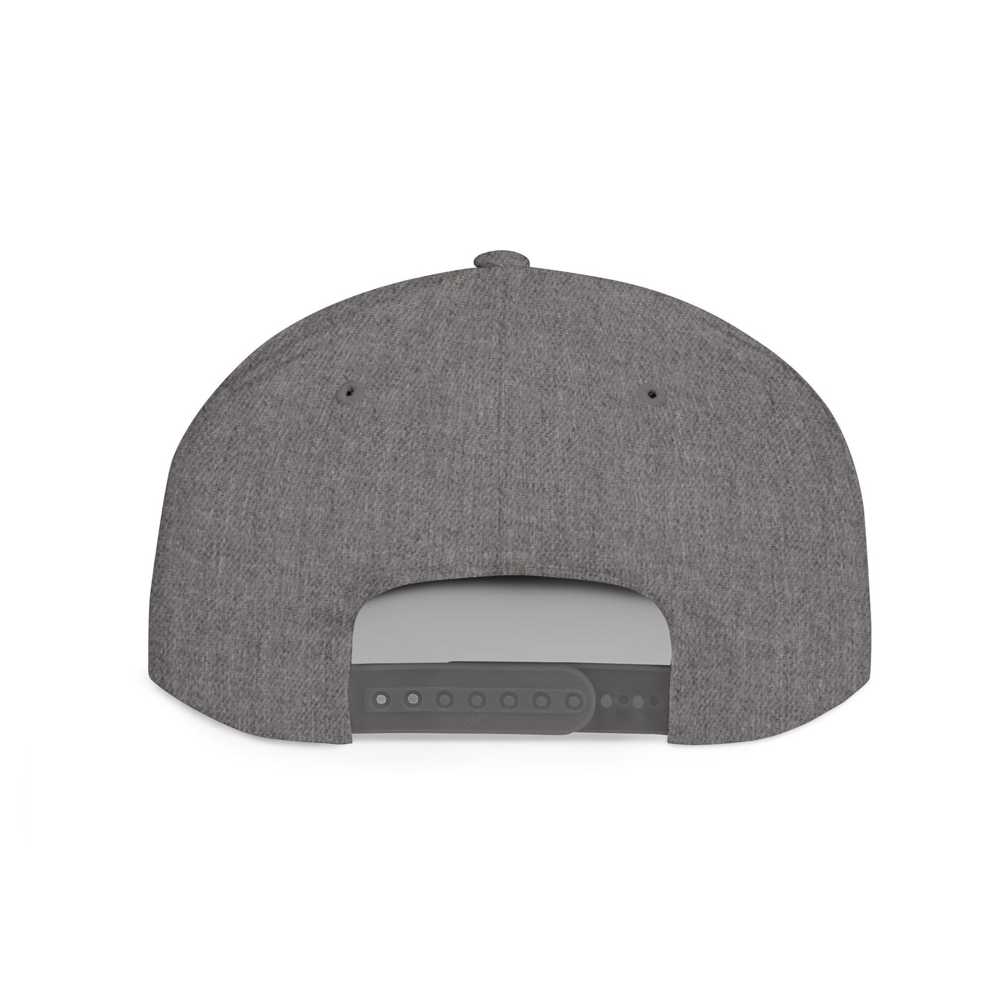 Gray cap on a white background